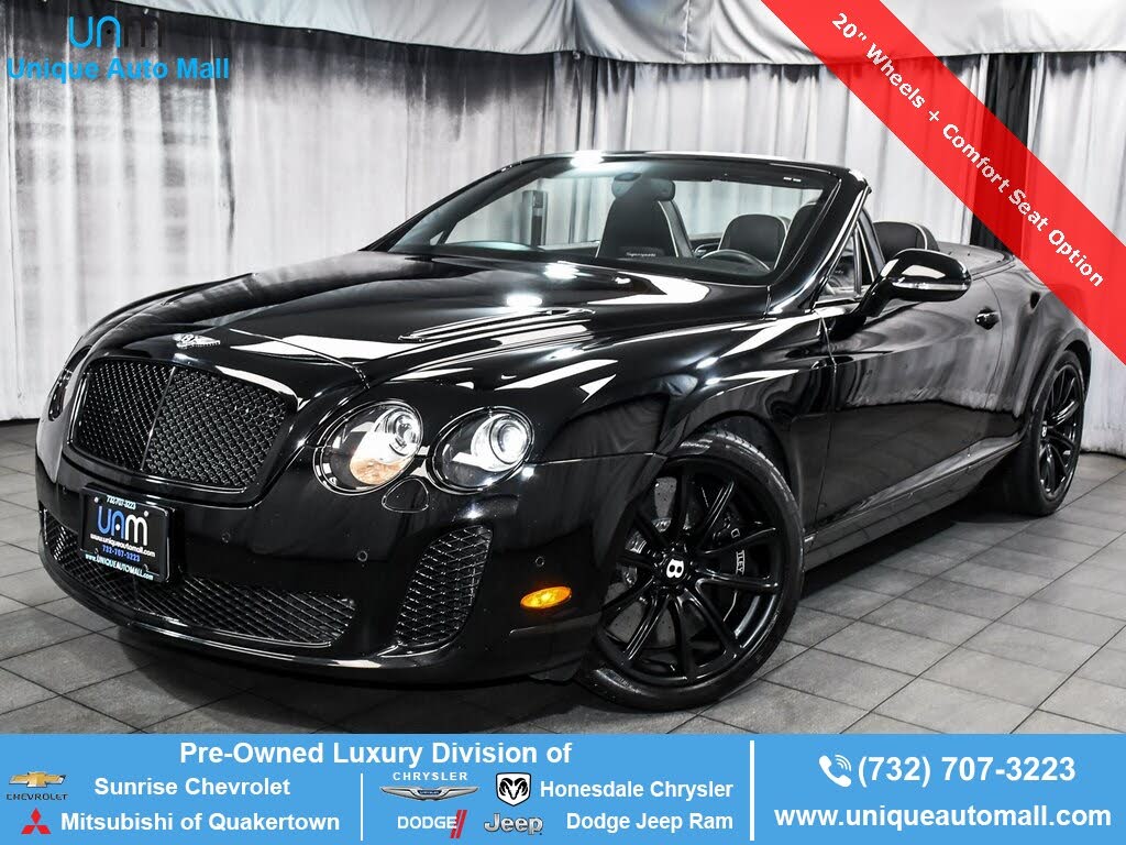 2011 Bentley Continental Supersports Convertible AWD