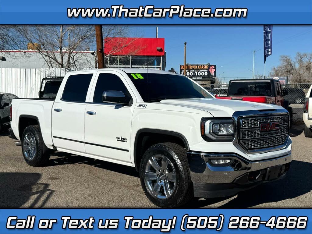 2018 GMC Sierra 1500 SLT Crew Cab 4WD
