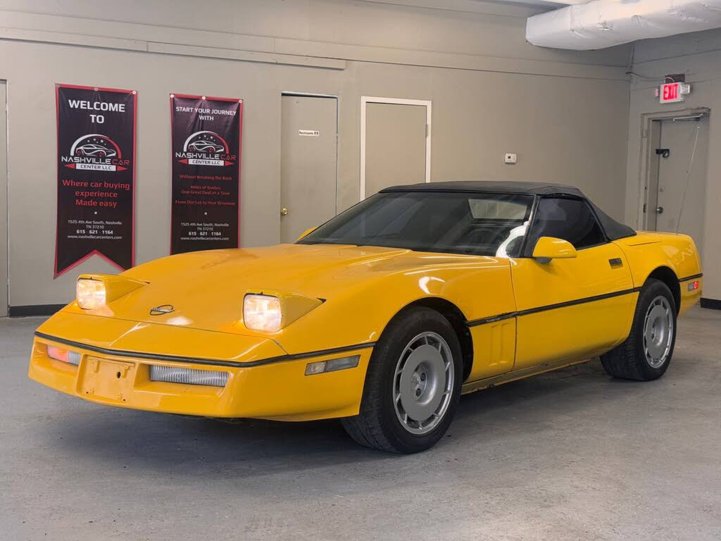 1987 Chevrolet Corvette Convertible RWD