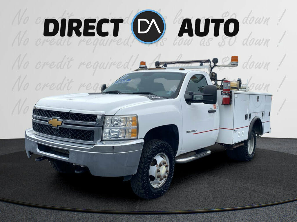 2013 Chevrolet Silverado 3500HD Chassis Work Truck Regular Cab 4WD