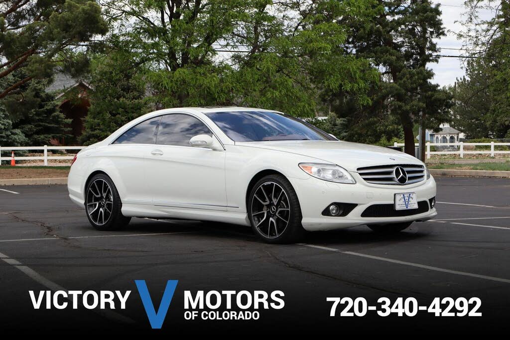 Used White Mercedes-Benz CL-Class for Sale - CarGurus