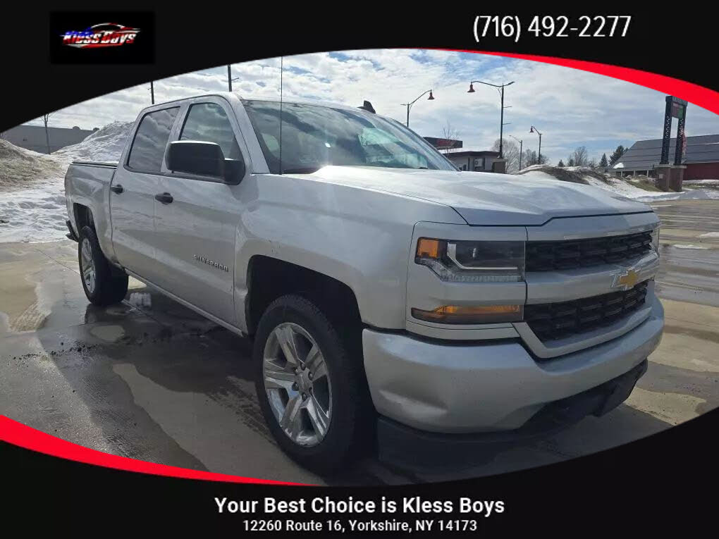 2018 Chevrolet Silverado 1500 Custom Crew Cab 4WD