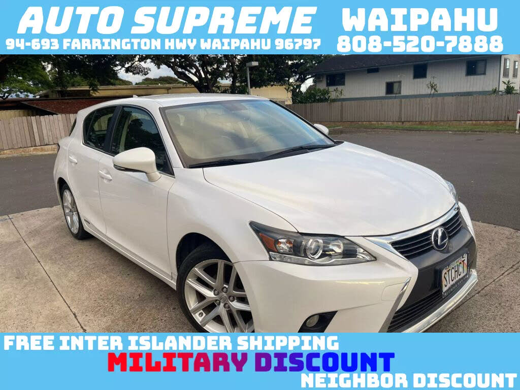 2016 Lexus CT Hybrid 200h FWD