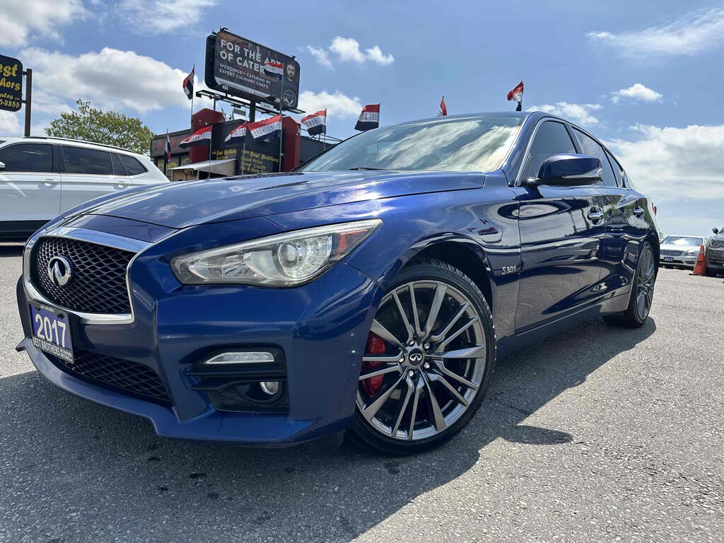 2017 INFINITI Q50 Red Sport 400 AWD