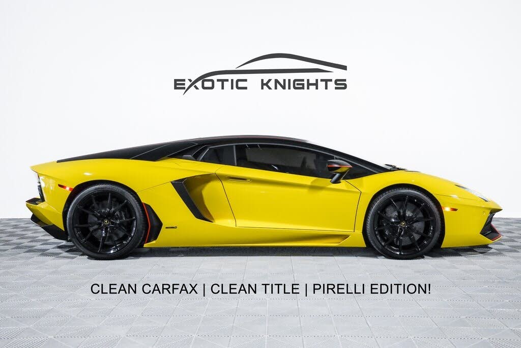 2016 Lamborghini Aventador LP 700-4 Pirelli Edition Coupe AWD