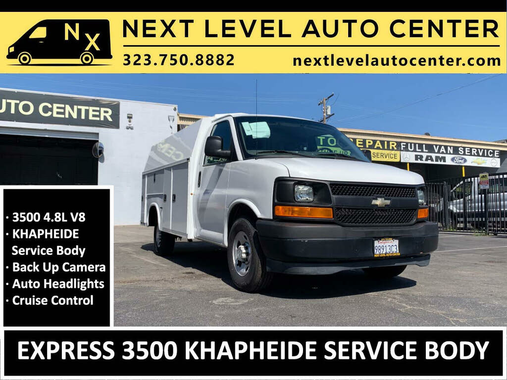 2017 Chevrolet Express Chassis 3500 139 Cutaway RWD