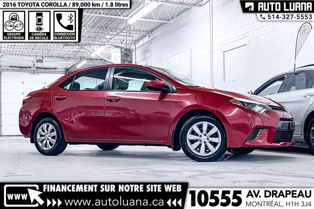 Toyota Corolla LE 2016