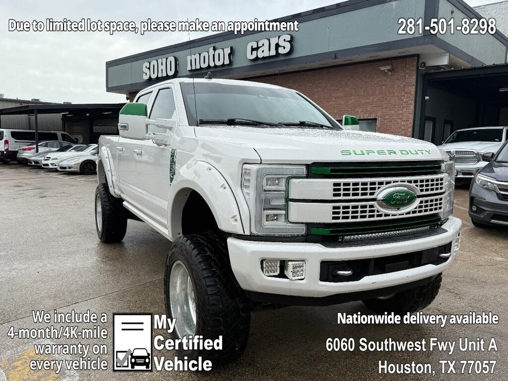 2019 Ford F-350 Super Duty Platinum Crew Cab 4WD