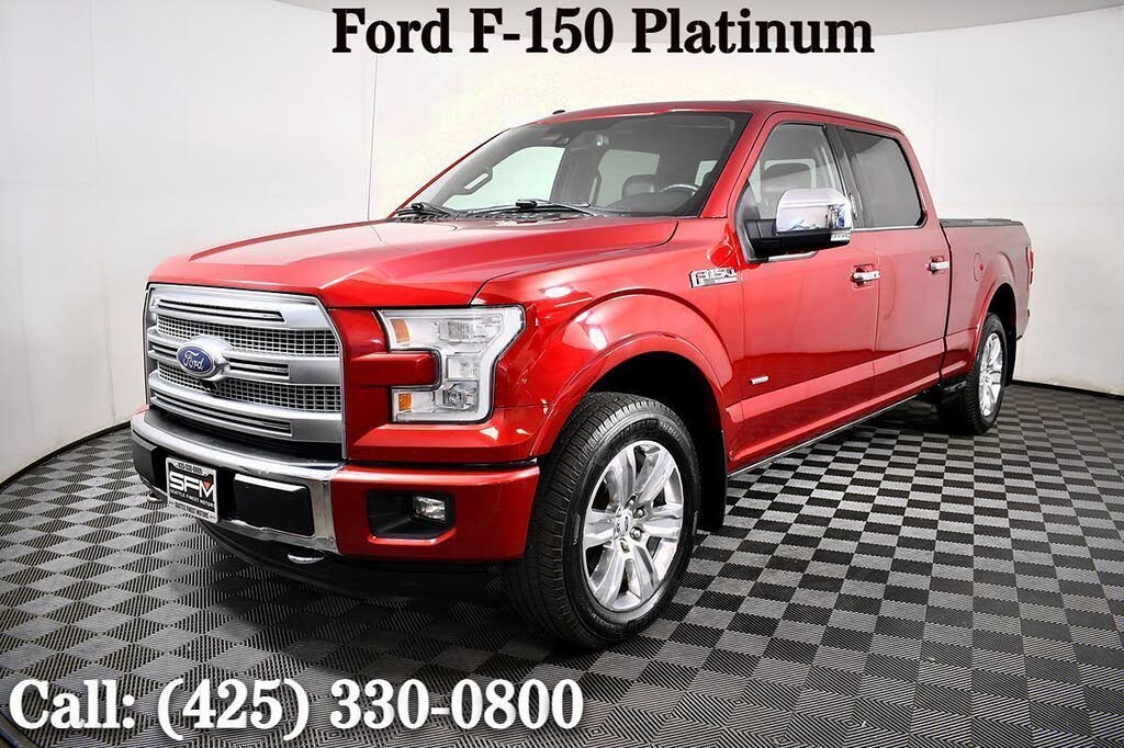 2015 Ford F-150 Platinum SuperCrew LB 4WD
