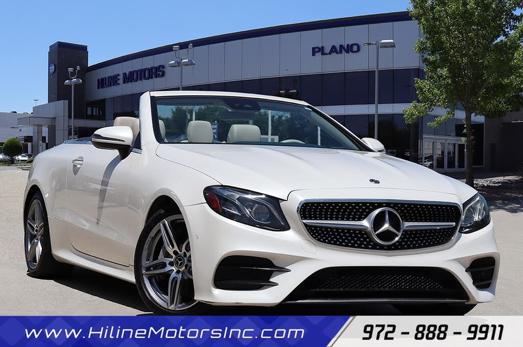 2018 Mercedes-Benz E-Class E 400 Cabriolet RWD
