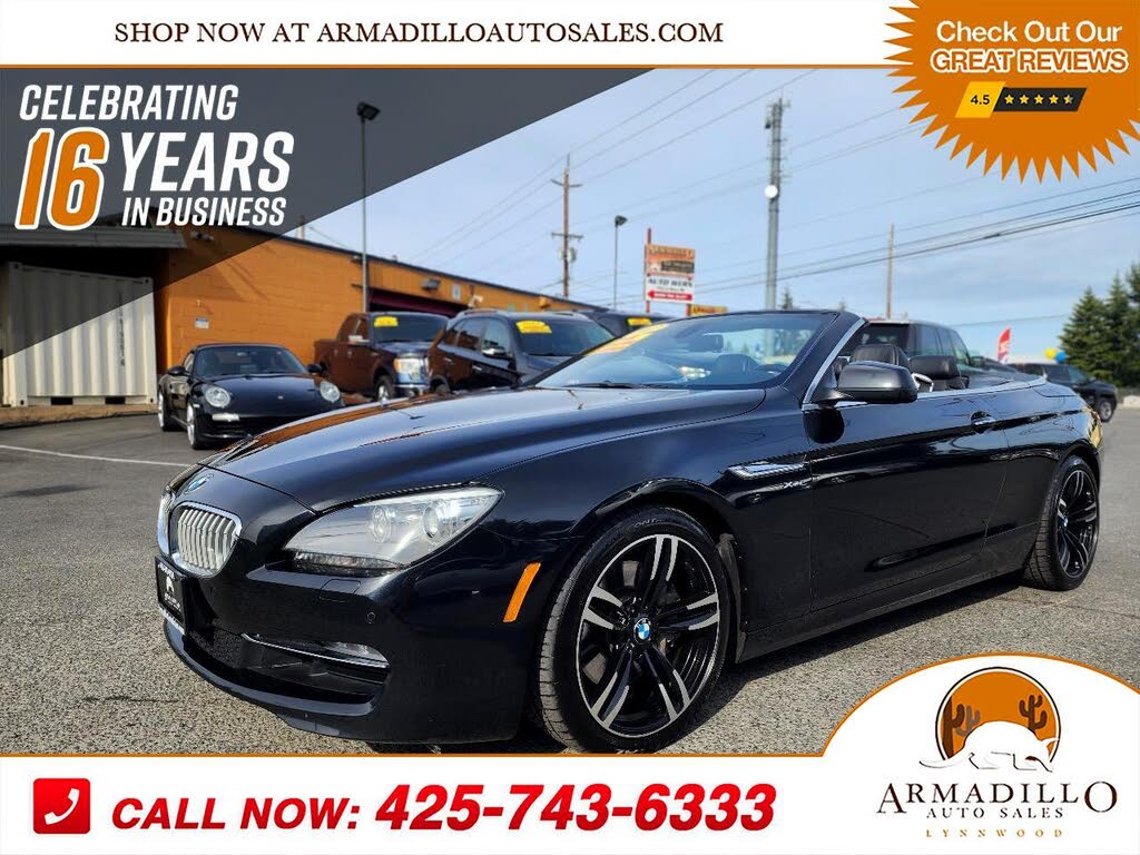 2012 BMW 6 Series 650i xDrive Convertible AWD
