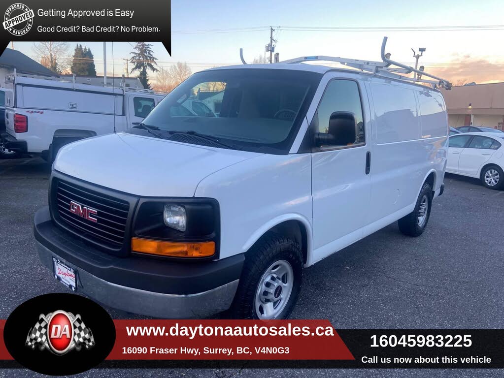2016 GMC Savana Cargo 2500 RWD