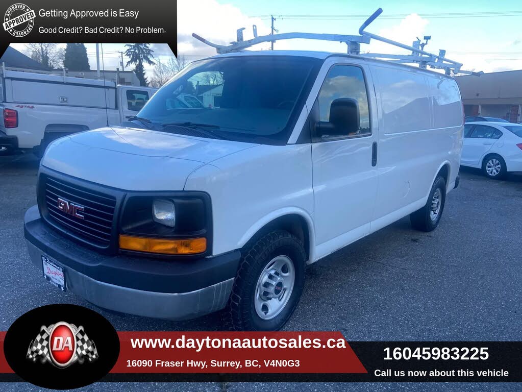 2016 GMC Savana Cargo 2500 RWD