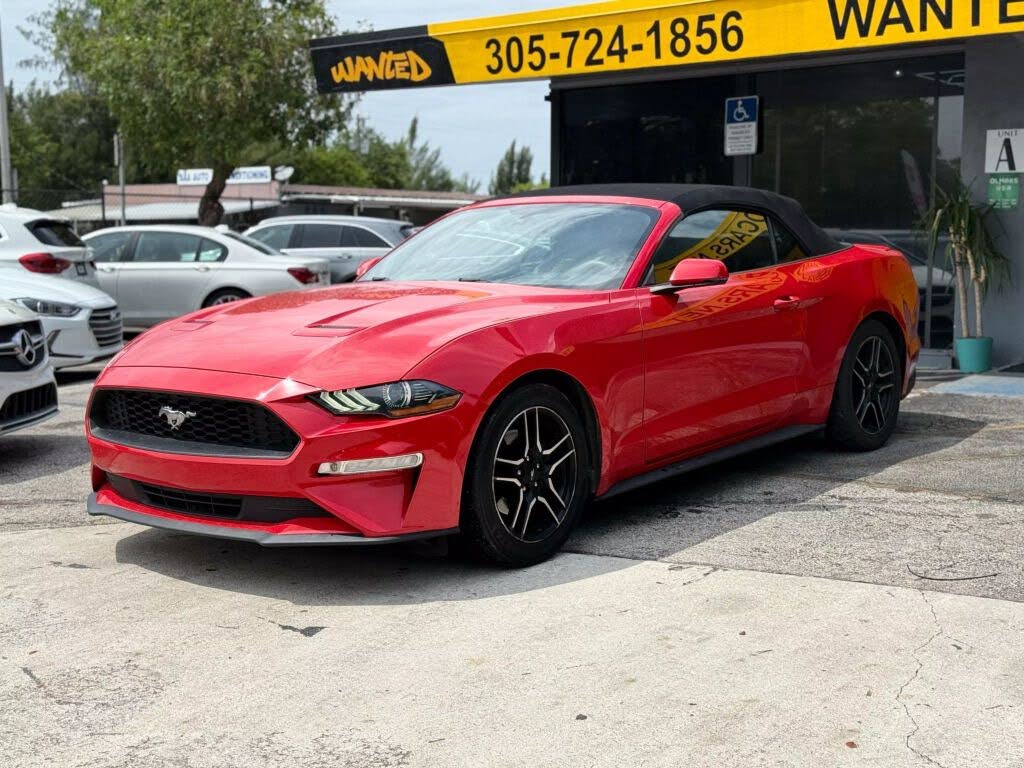 2019 Ford Mustang EcoBoost Premium Convertible RWD