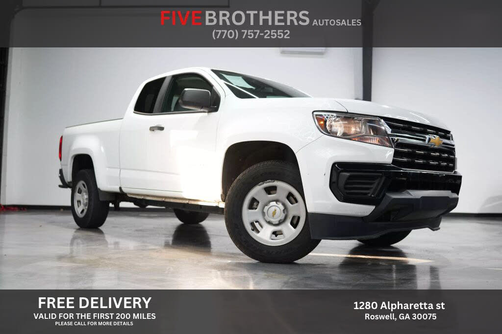 2021 Chevrolet Colorado Work Truck Extended Cab RWD
