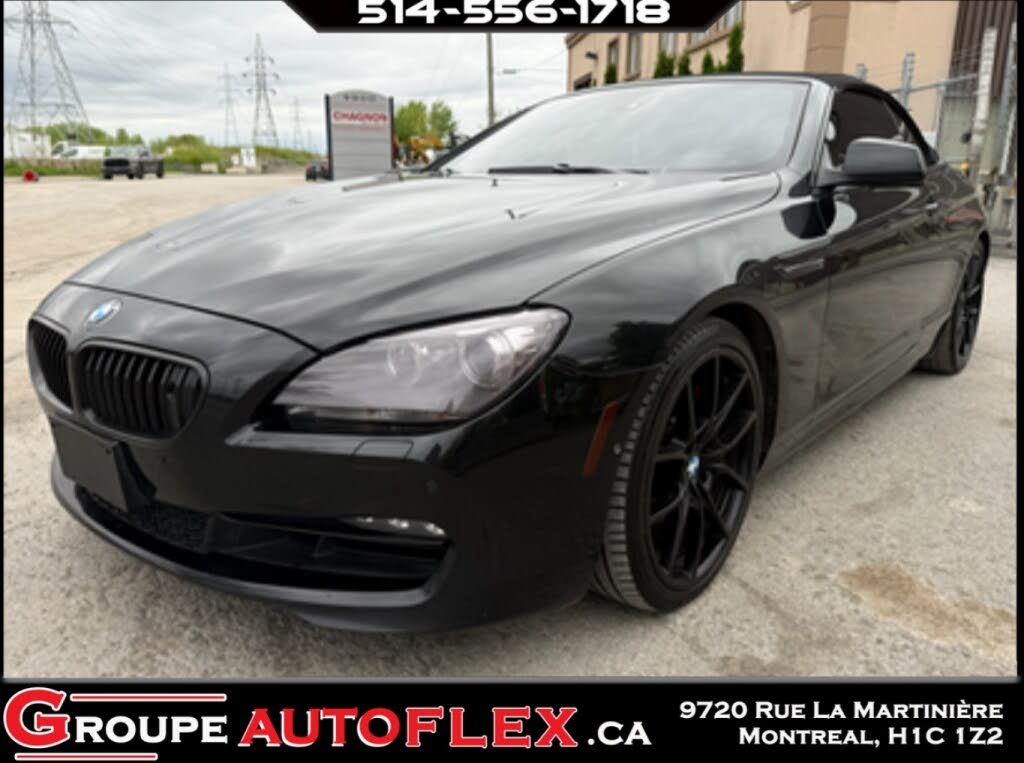 2012 BMW 6 Series 650i Convertible RWD