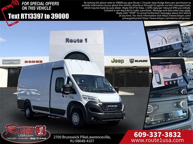 2024 RAM ProMaster EV Delivery 159 Super High Roof Step Van FWD