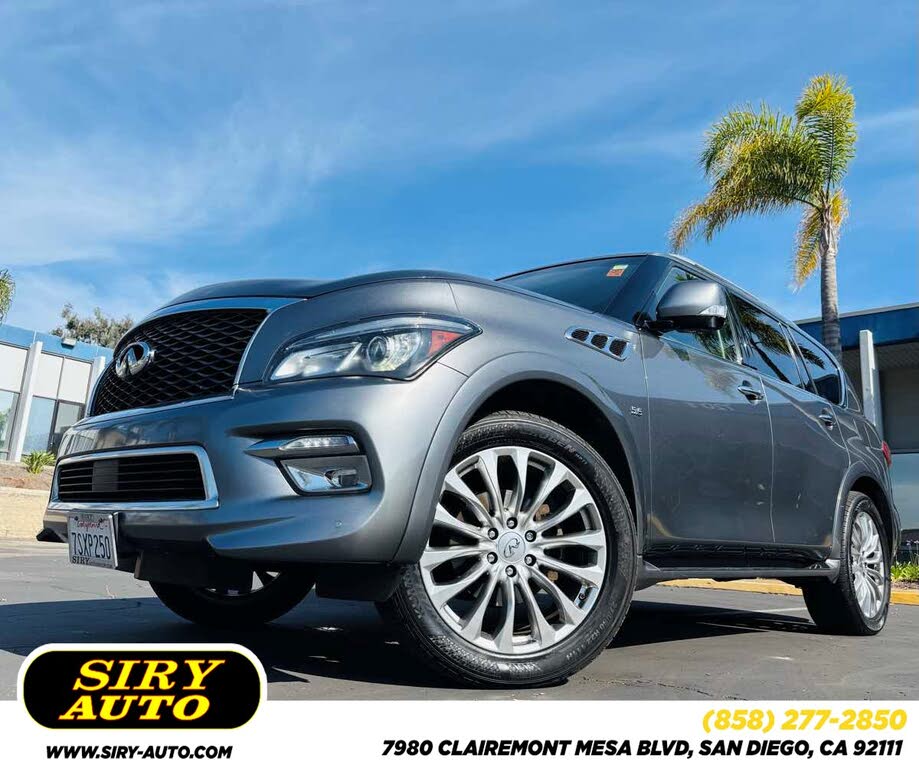 2016 INFINITI QX80 RWD