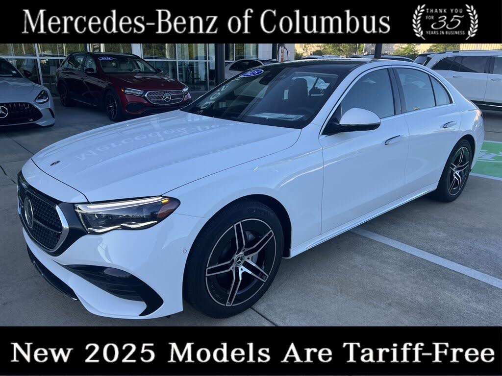2025 Mercedes-Benz E-Class E 350 RWD
