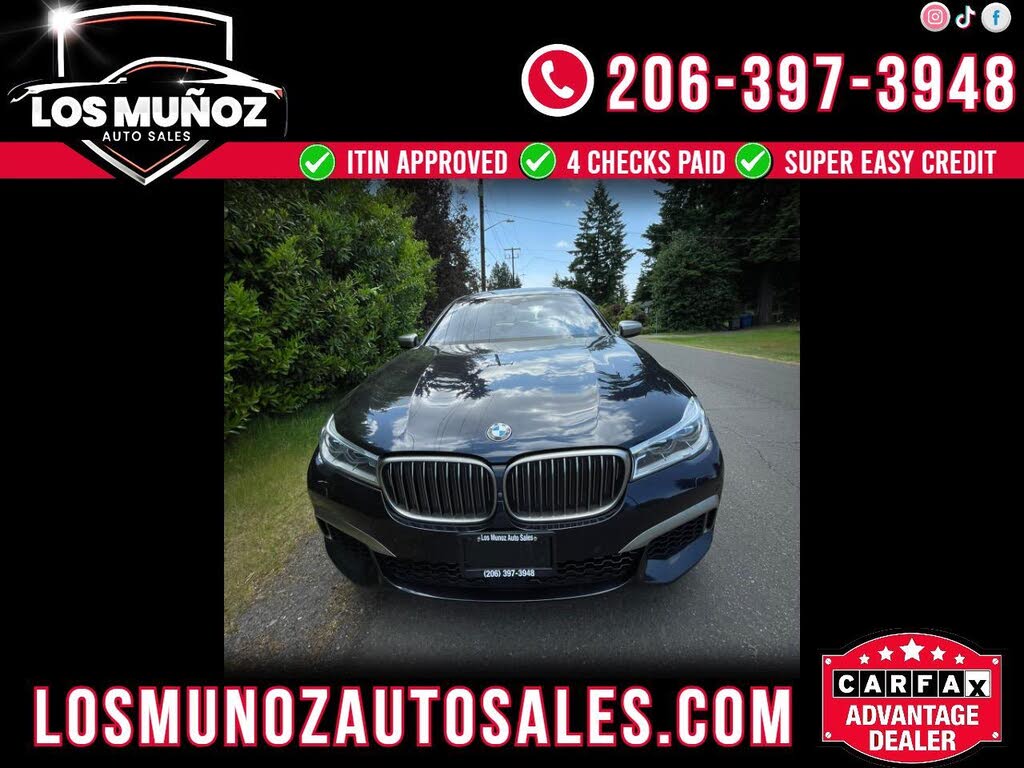 2018 BMW 7 Series M760i xDrive AWD