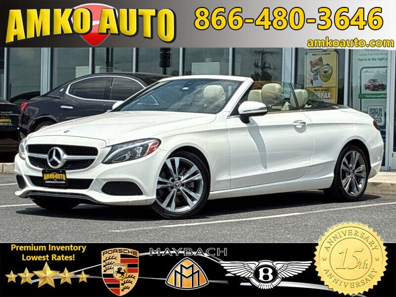 2017 Mercedes-Benz C-Class C 300 Cabriolet 4MATIC
