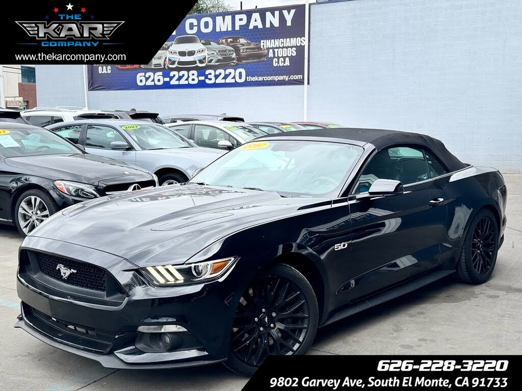 2017 Ford Mustang GT Premium Convertible RWD
