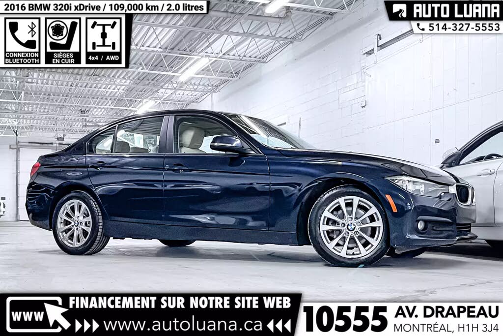 BMW 3 Series 320i xDrive Sedan AWD 2016