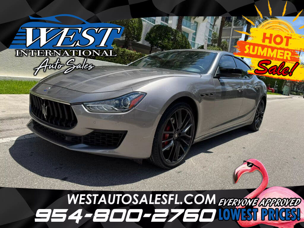 ミルク　グレーS Used 2018 Maserati Ghibli for Sale near Miami, FL - CarGurus