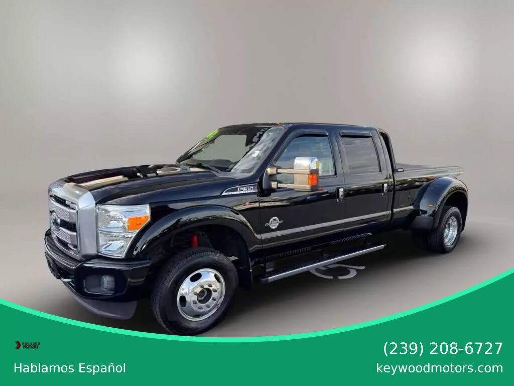 2016 Ford F-350 Super Duty Platinum Crew Cab LB DRW 4WD