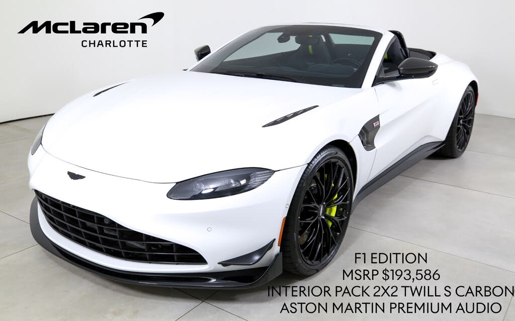 2023 Aston Martin Vantage F1 Edition Convertible RWD