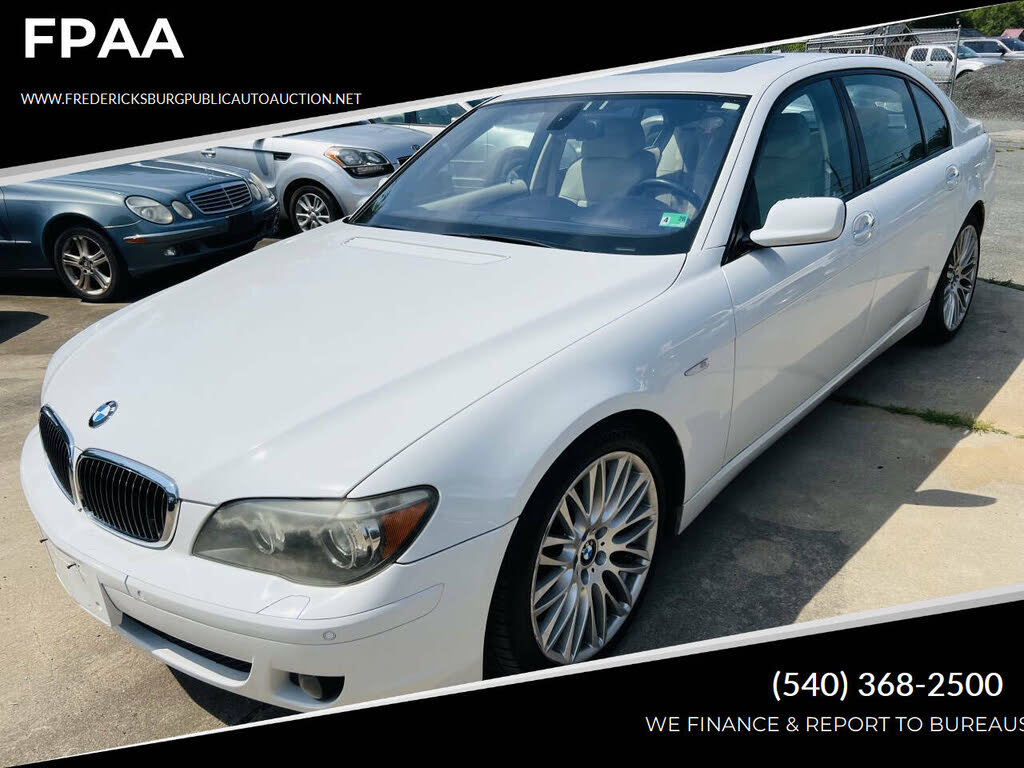 2007 BMW 7 Series 750Li RWD
