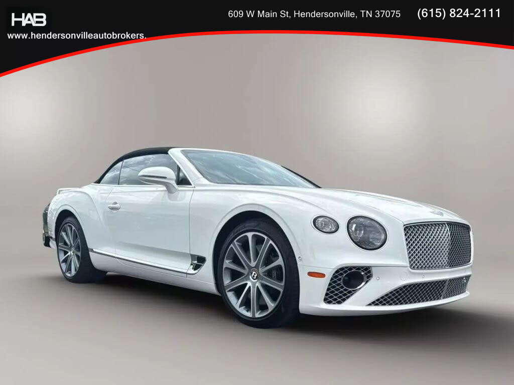 2020 Bentley Continental GTC V8 AWD