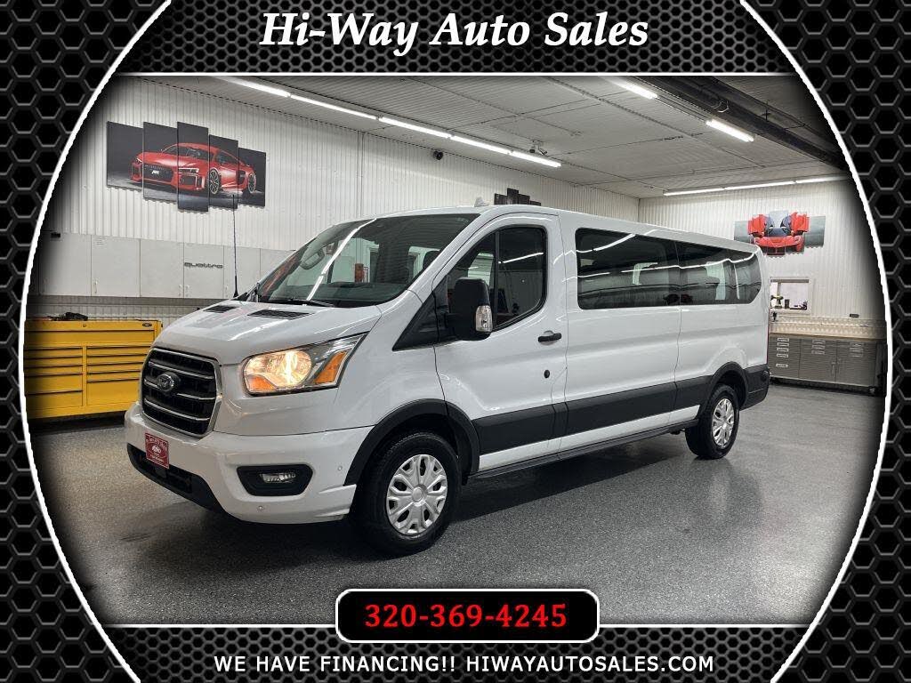 2020 Ford Transit Passenger 350 XLT Low Roof LWB RWD with Sliding Passenger-Side Door