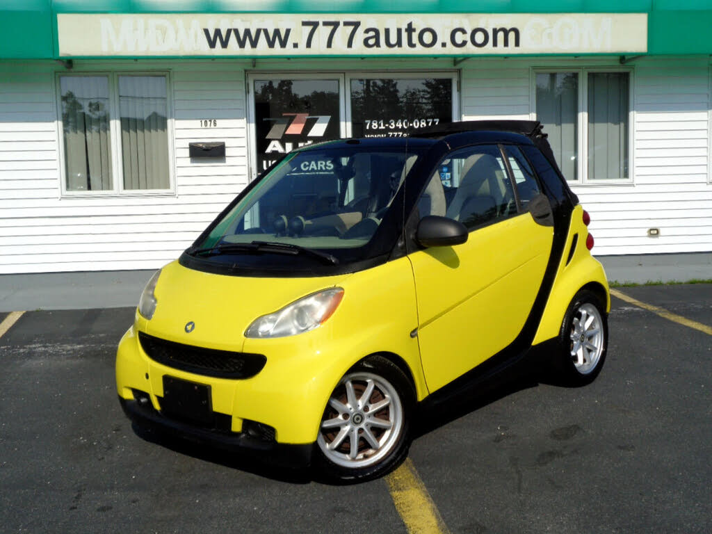 2008 smart fortwo passion cabrio