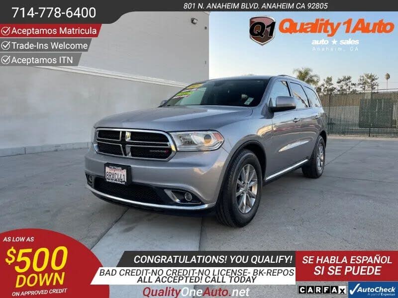 2020 Dodge Durango SXT Plus RWD