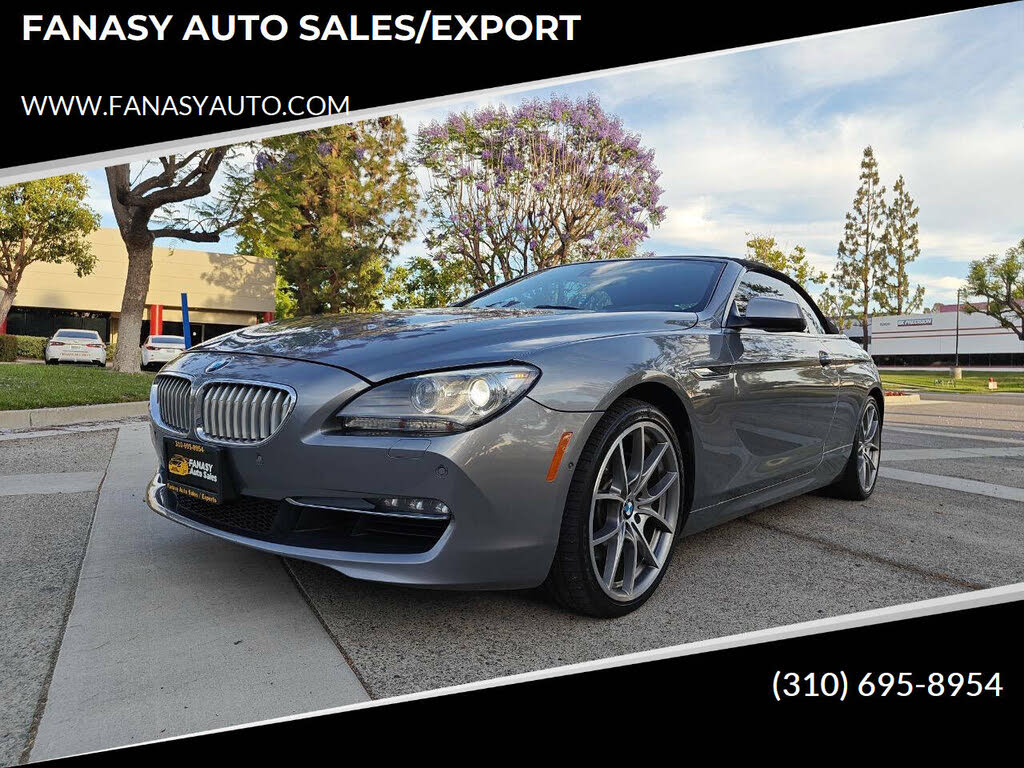 2012 BMW 6 Series 650i Convertible RWD