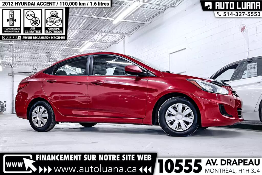 2012 Hyundai Accent GL Sedan FWD