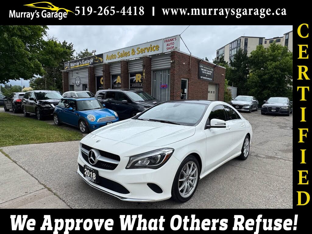 2018 Mercedes-Benz CLA 250 4MATIC