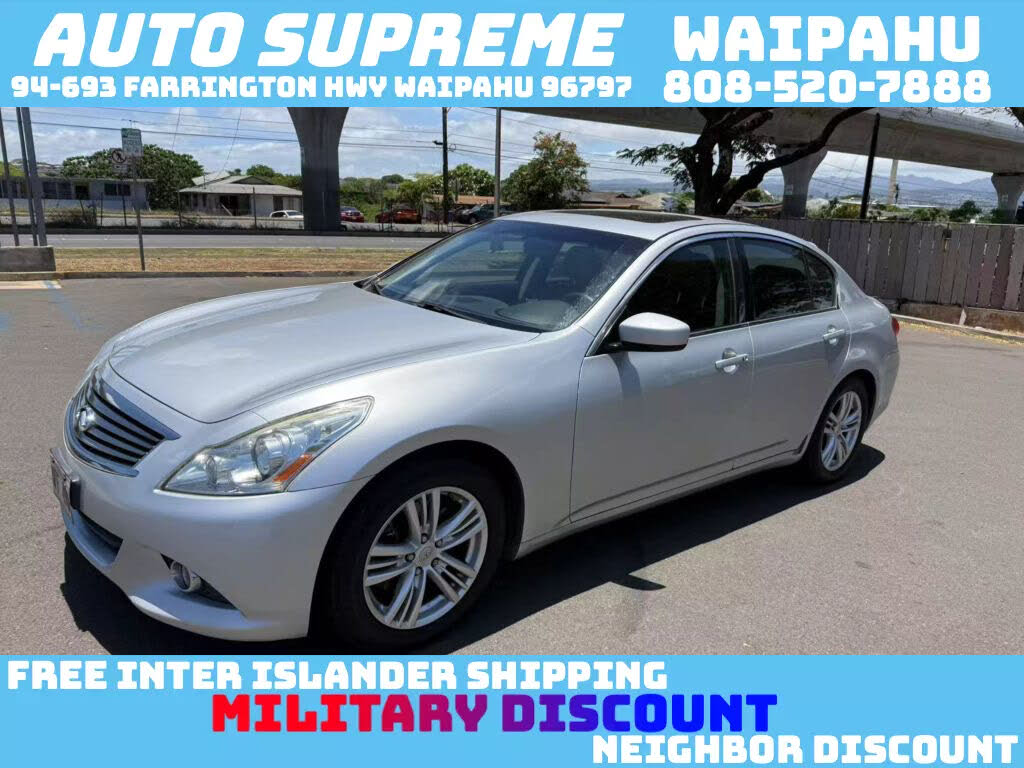 2012 INFINITI G37 Journey Sedan RWD