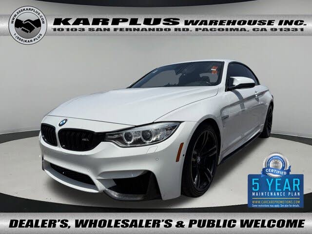 2016 BMW M4 Convertible RWD