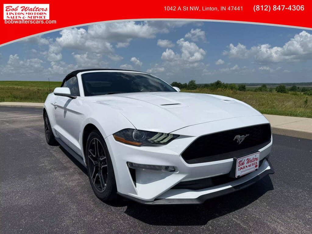2021 Ford Mustang EcoBoost Premium Convertible RWD