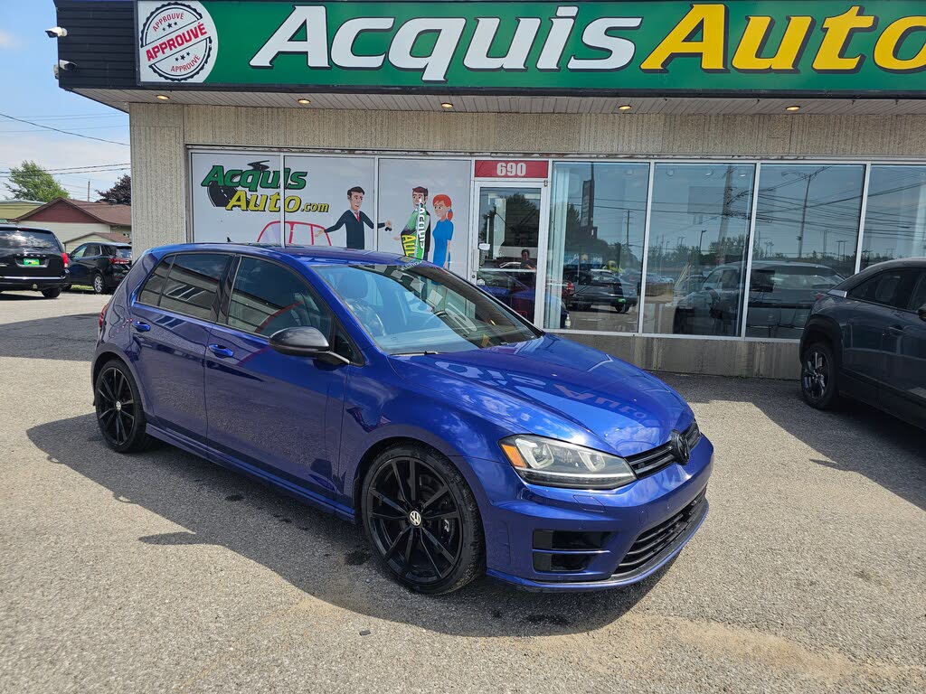 2017 Volkswagen Golf R 4-Door AWD with DCC and Navigation