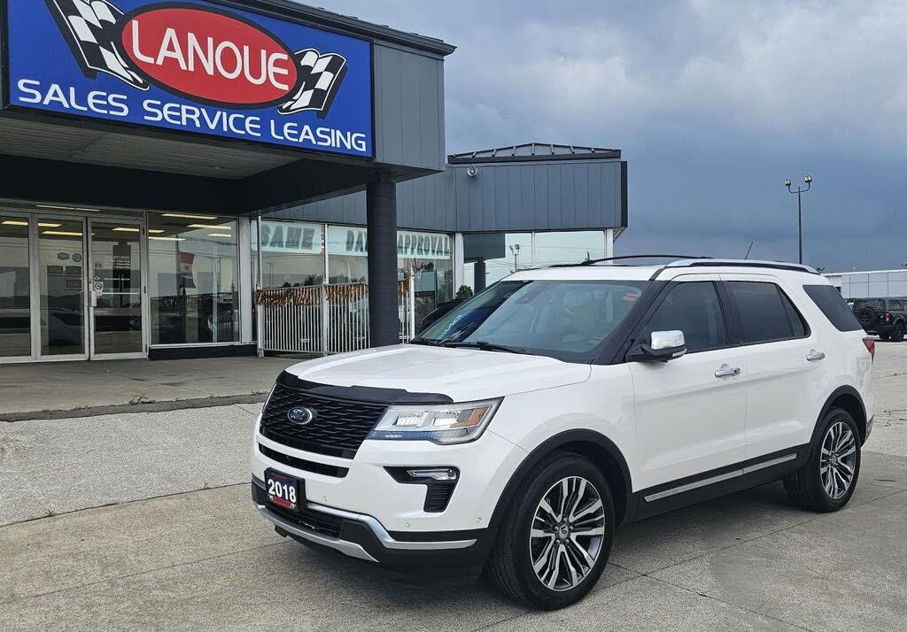 2018 Ford Explorer Platinum AWD