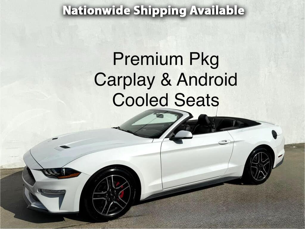 2019 Ford Mustang EcoBoost Convertible RWD