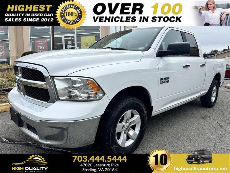 2017 RAM 1500 SLT Quad Cab 4WD