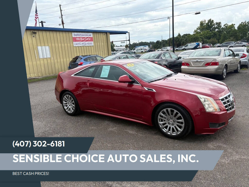 2013 Cadillac CTS Coupe 3.6L RWD