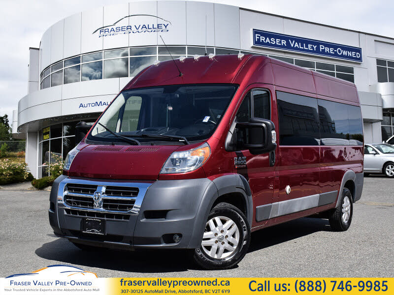 2016 RAM ProMaster 2500 159 High Roof Cargo Van with Window