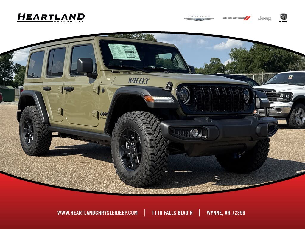 2025 Jeep Wrangler Willys 4-Door 4WD