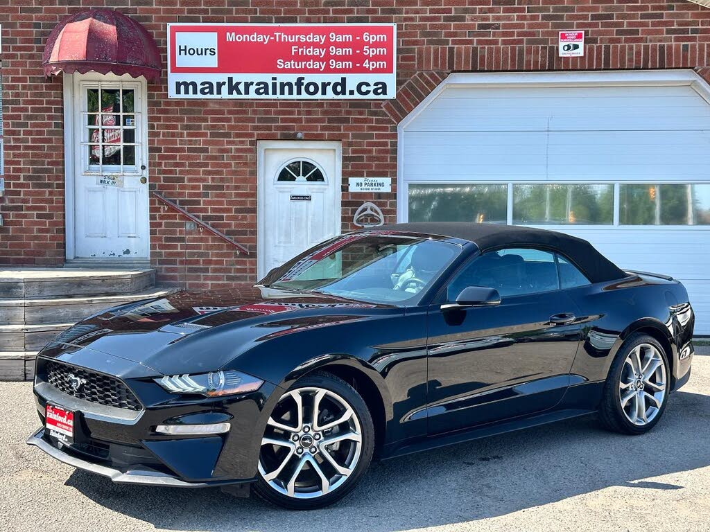 Ford Mustang EcoBoost Convertible RWD 2018