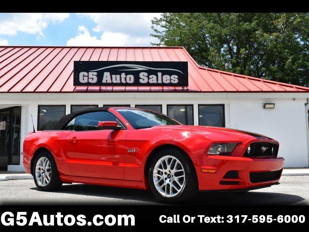 2013 Ford Mustang GT Premium Convertible RWD